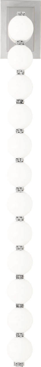 Perle 40 Sconce Polished Nickel 2700K 90 CRI