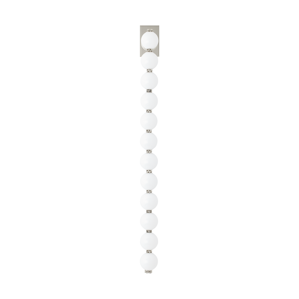Perle 40 Sconce Polished Nickel 2700K 90 CRI
