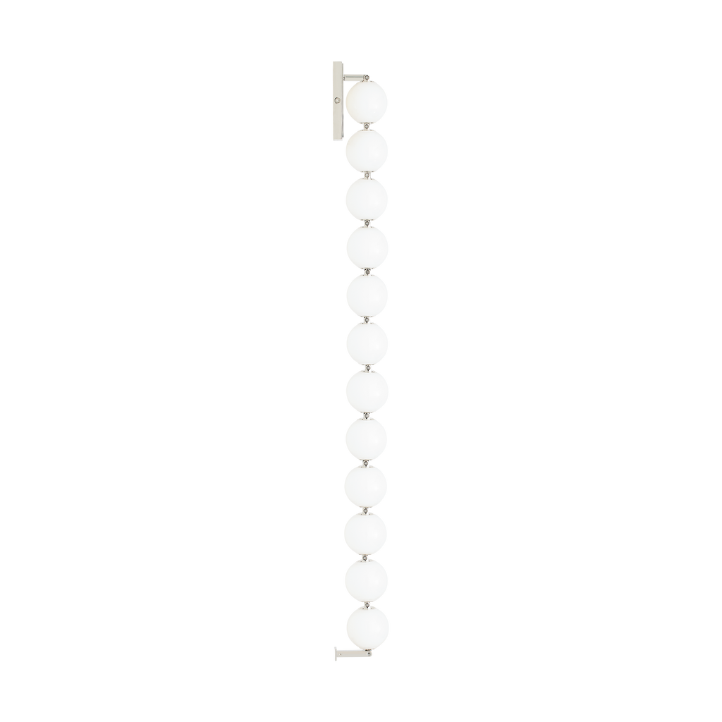 Perle 40 Sconce Polished Nickel 2700K 90 CRI