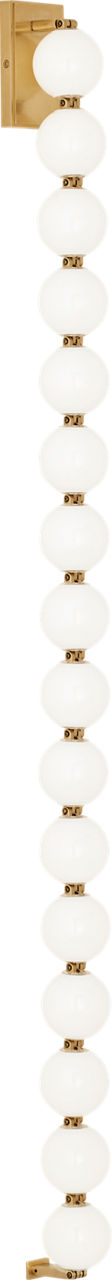 Perle 53 Sconce Natural Brass 3000K 90 CRI