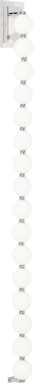Perle 53 Sconce polished nickel 2700K 90 CRI