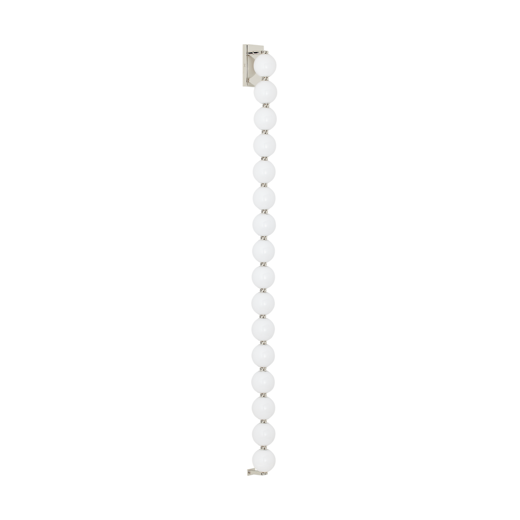 Perle 53 Sconce polished nickel 2700K 90 CRI