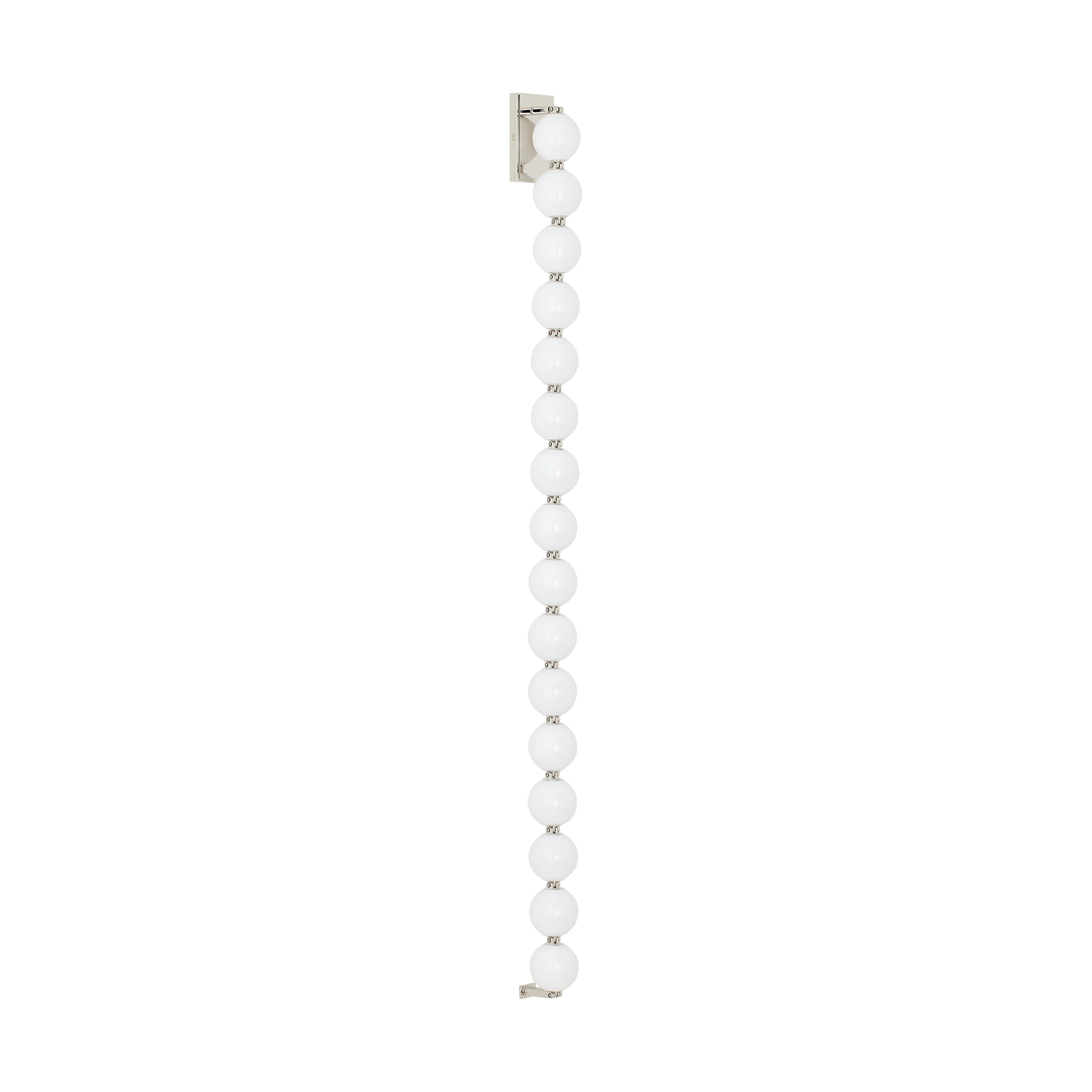 Perle 53 Sconce polished nickel 2700K 90 CRI