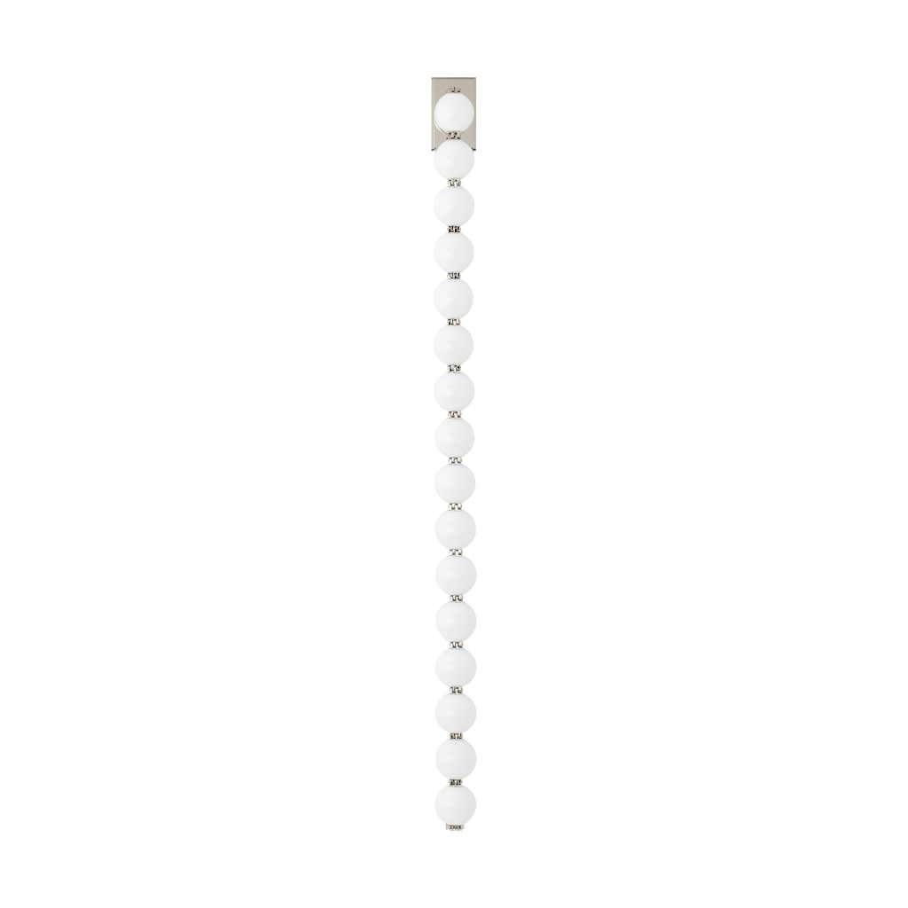 Perle 53 Sconce polished nickel 2700K 90 CRI