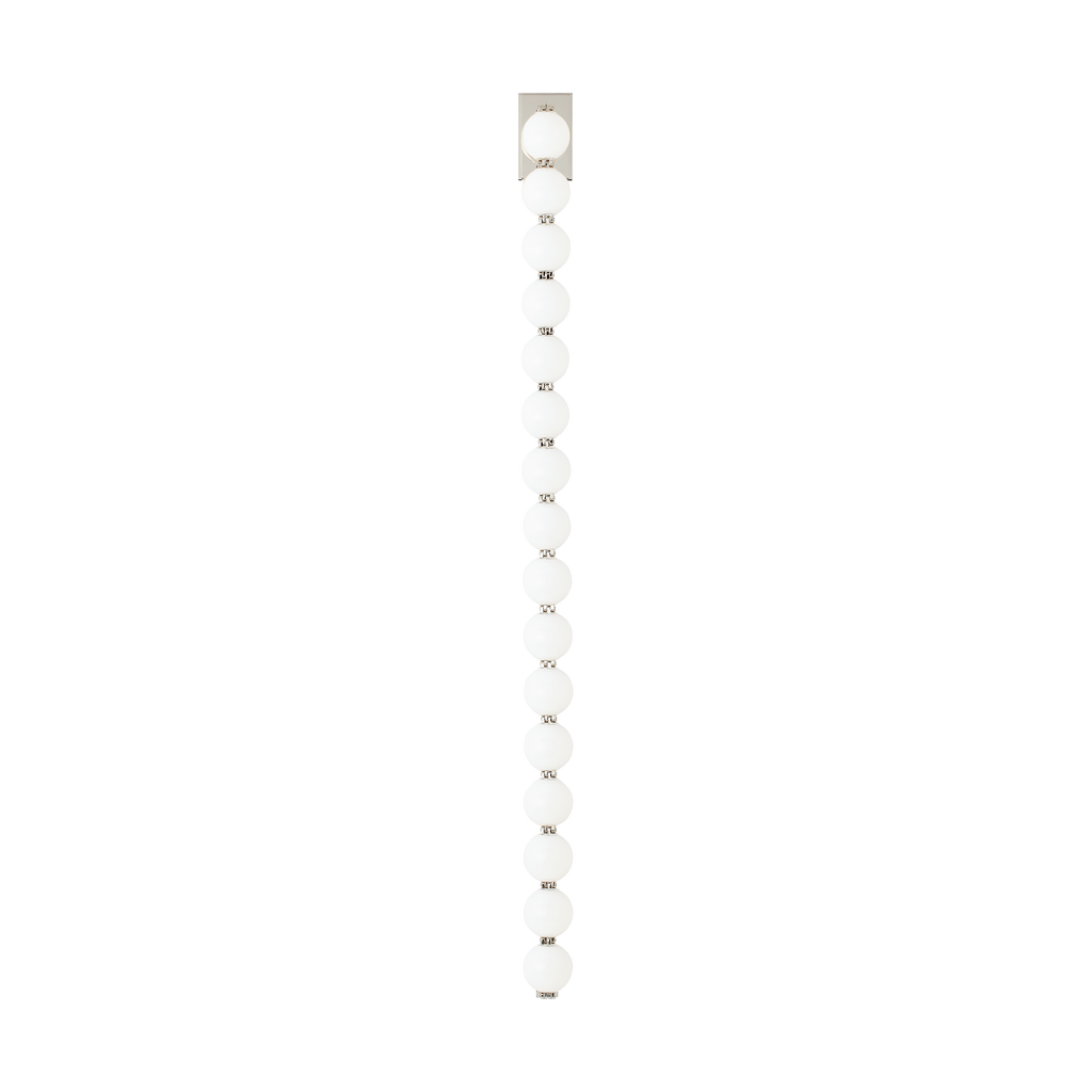 Perle 53 Sconce polished nickel 2700K 90 CRI
