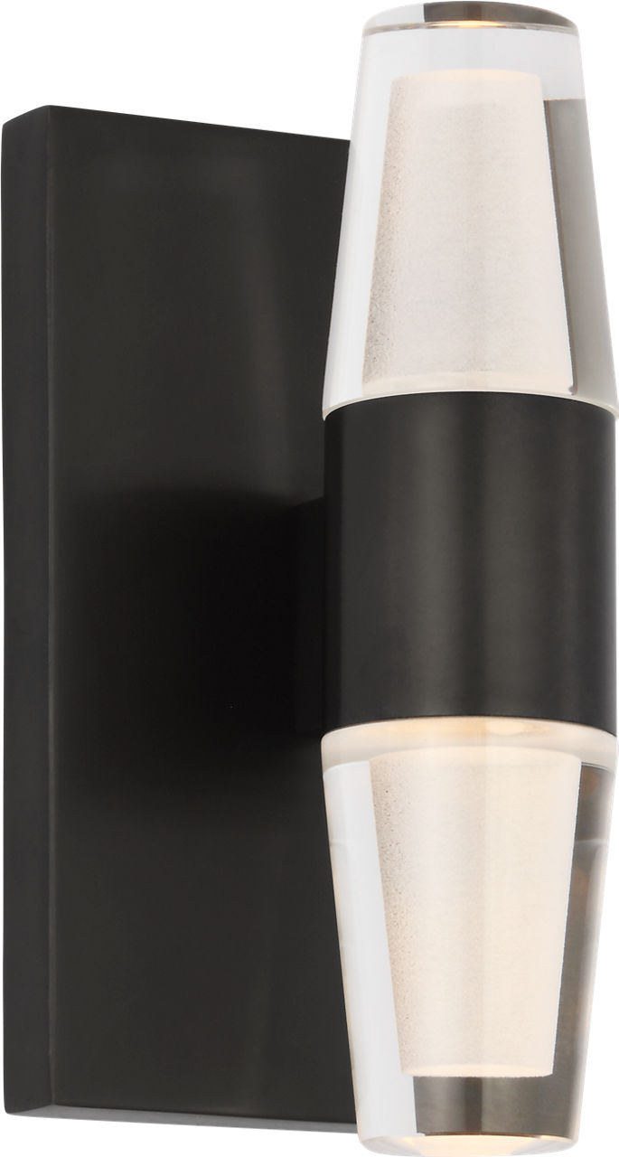 Lassell Single Short Sconce | Dark Bronze 2700K 277V