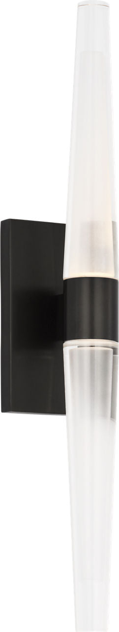 Lassell Single Tall Sconce | Dark Bronze 2700K 277V