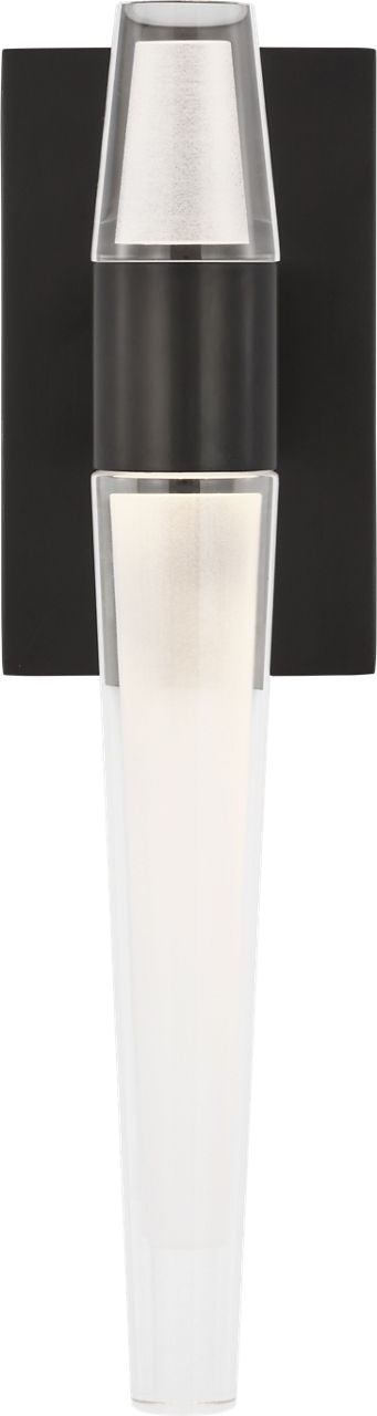 Lassell Single Sconce | Dark Bronze 2700K 120V