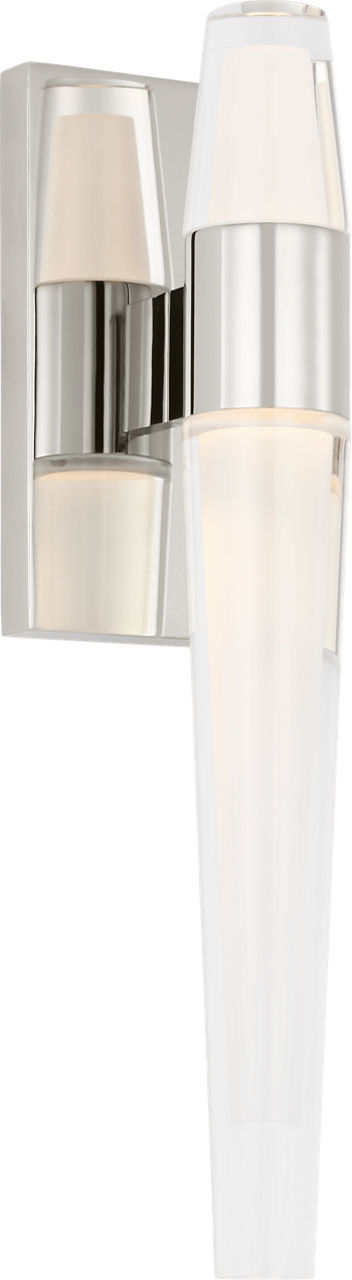 Lassell Single Sconce | Polished Nickel 2700K 120V