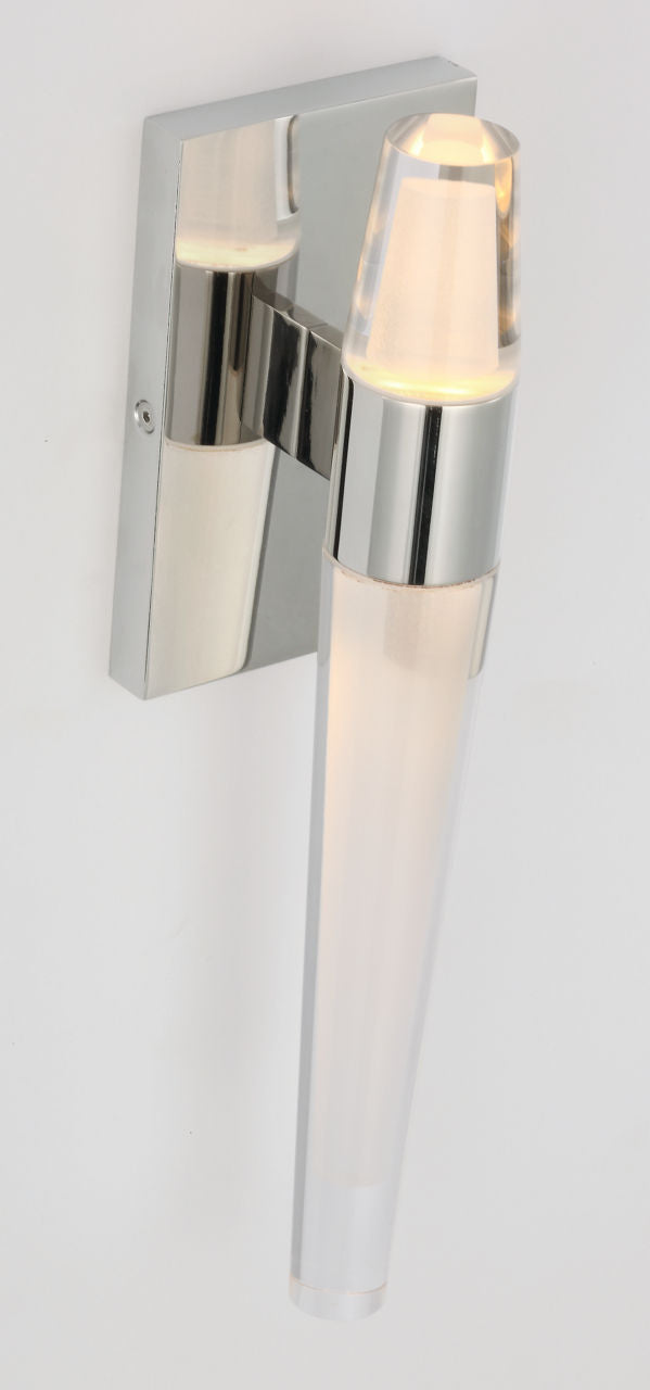 Lassell Single Sconce | Polished Nickel 2700K 277V