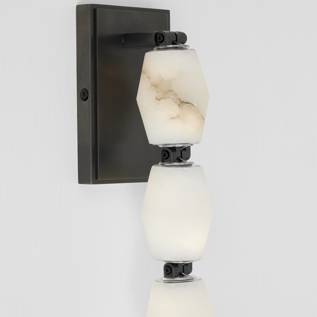 Collier Alabaster 28 Sconce | Bronze 2700K