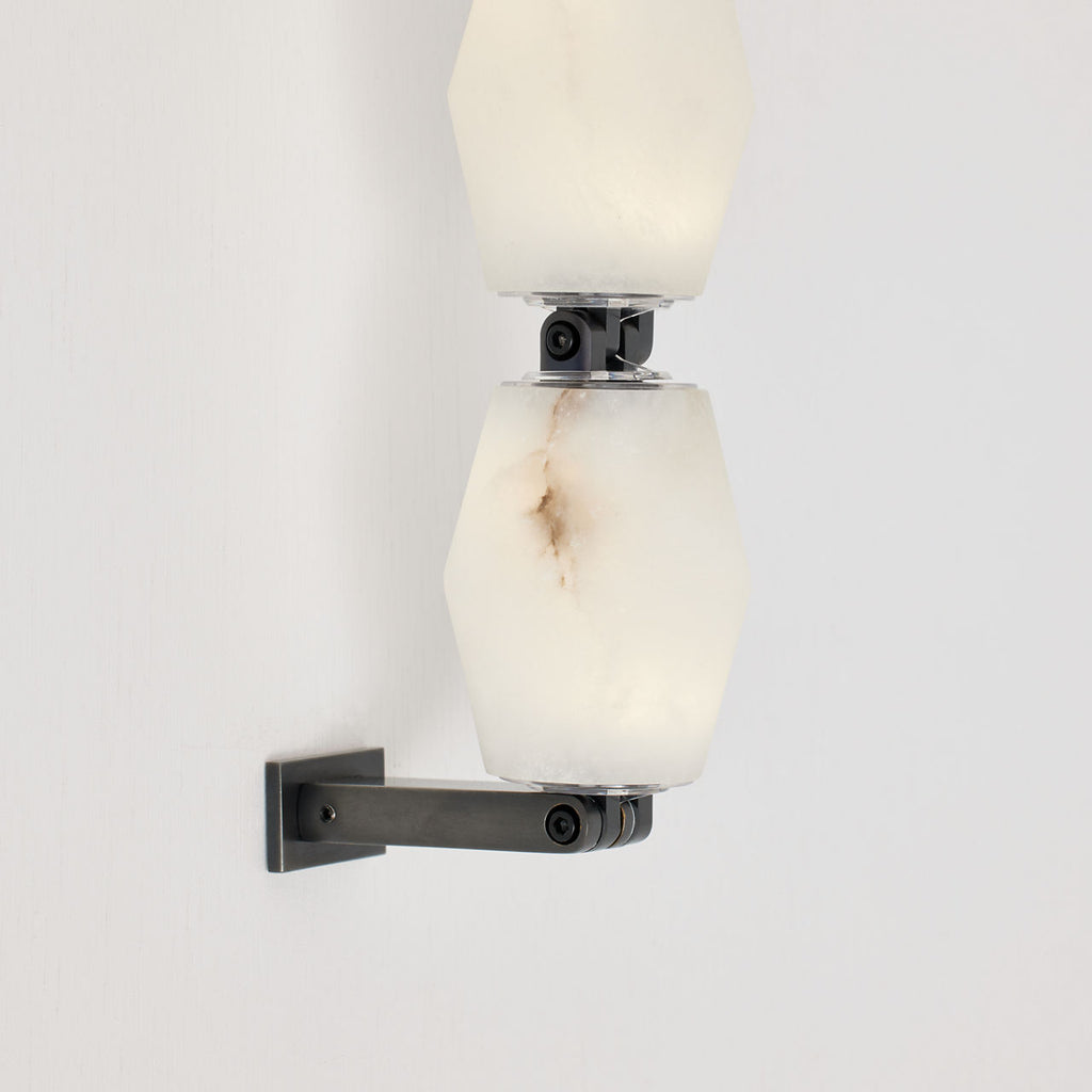 Collier Alabaster 28 Sconce | Bronze 2700K