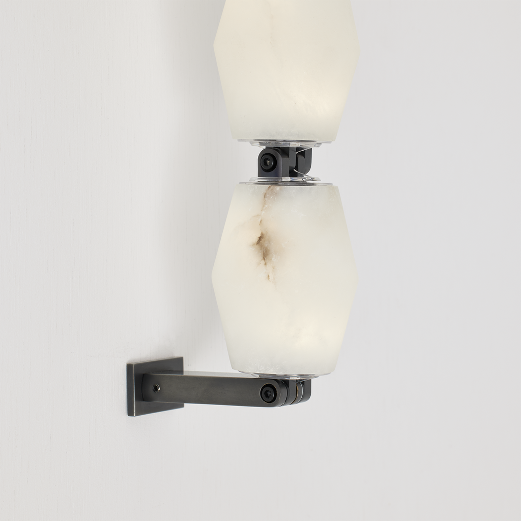 Collier Alabaster 28 Sconce | Bronze 2700K