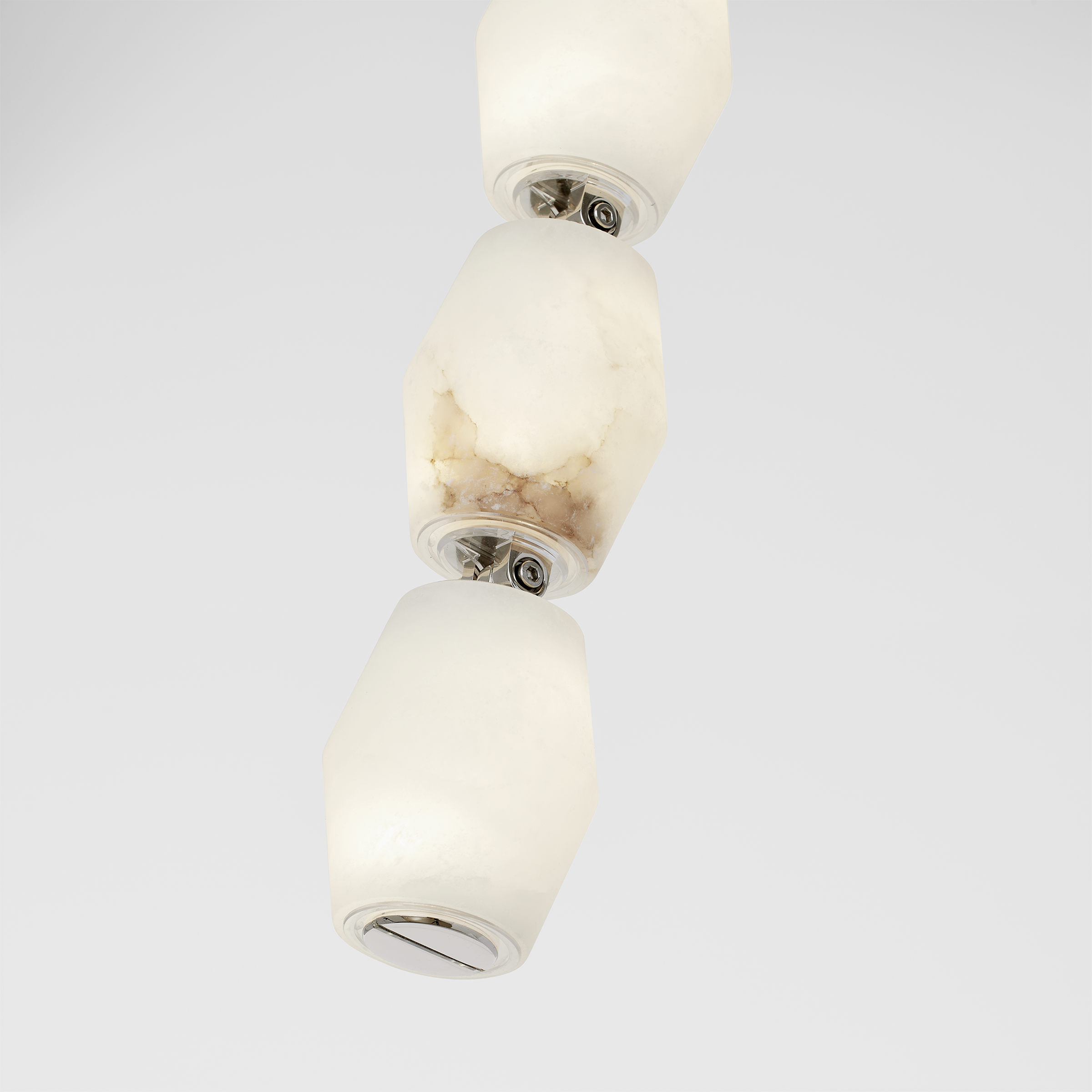 Collier Alabaster 28 Sconce | Polished Nickel 2700K