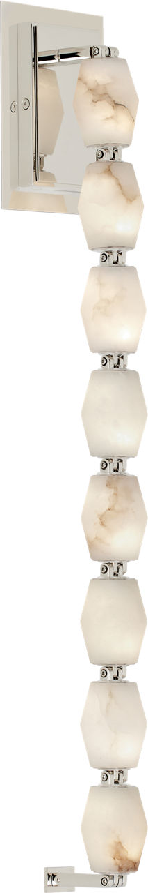 Collier Alabaster 28 Sconce | Polished Nickel 2700K