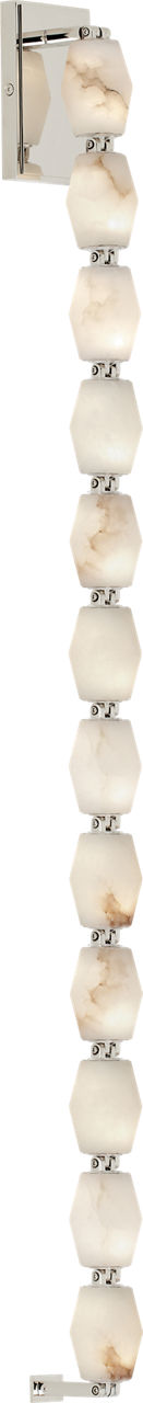 Collier Alabaster 40 Sconce | Polished Nickel 2700K