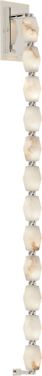 Collier Alabaster 40 Sconce | Polished Nickel 2700K