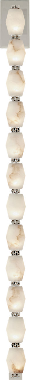 Collier Alabaster 40 Sconce | Polished Nickel 2700K