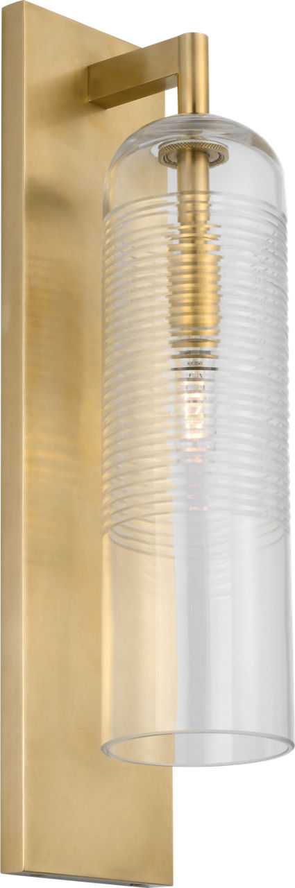 Leano 17 Sconce hand-rubbed antique brass