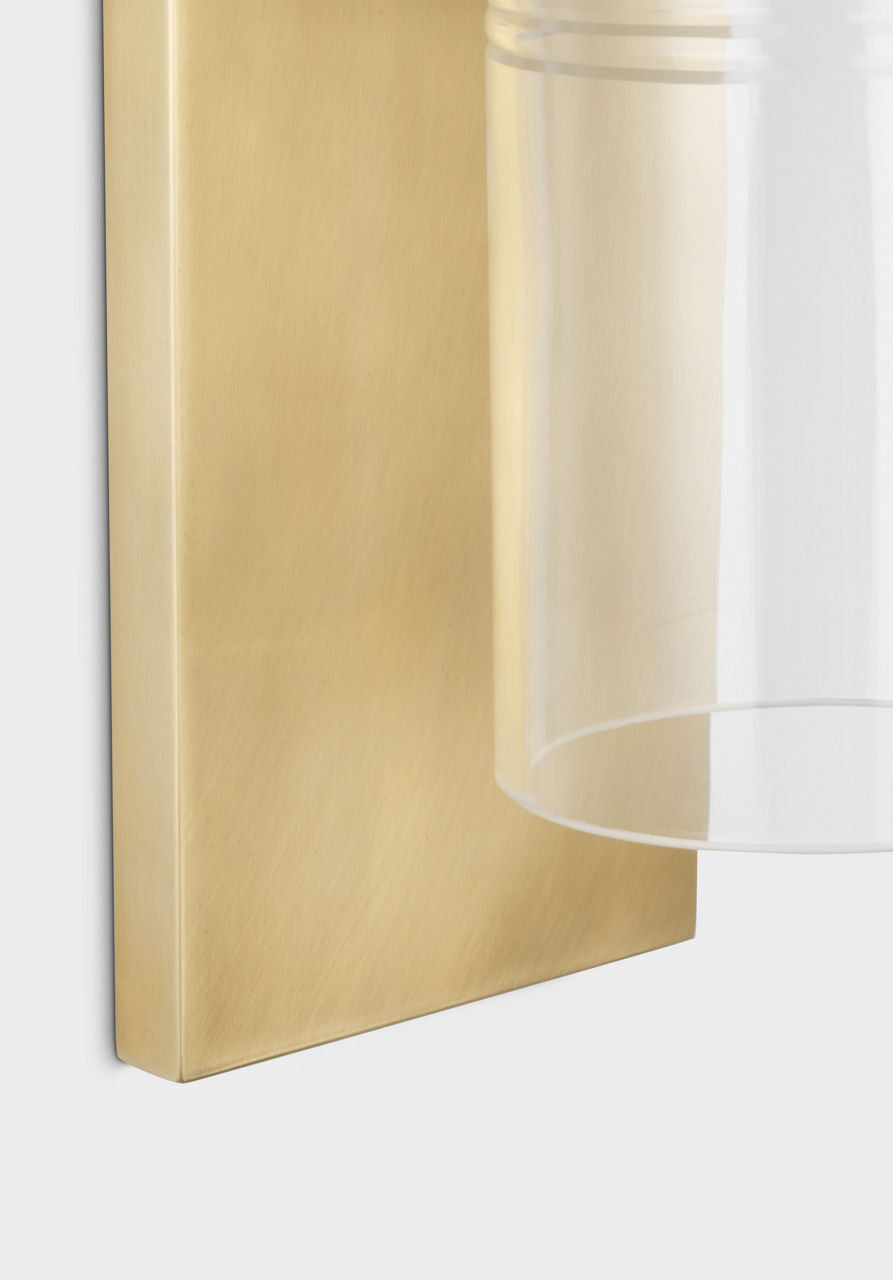 Leano 17 Sconce hand-rubbed antique brass