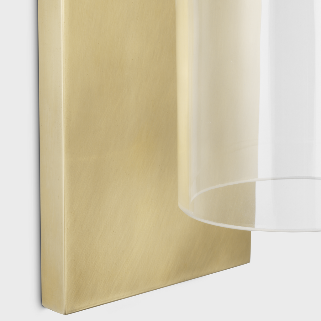 Leano 17 Sconce hand-rubbed antique brass