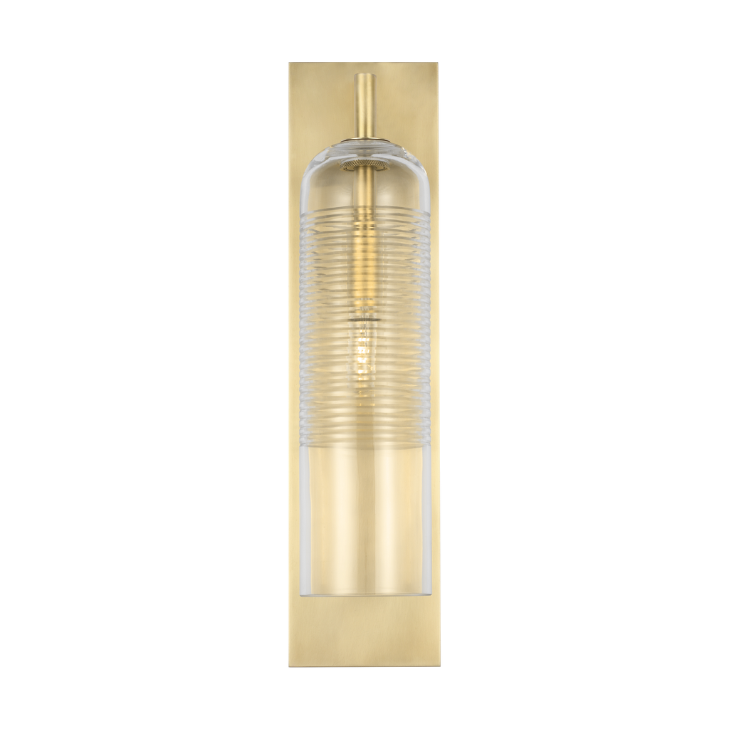 Leano 17 Sconce hand-rubbed antique brass