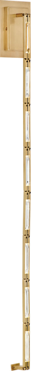 Catena 41 Sconce hand rubbed antique brass 2700K 90 CRI