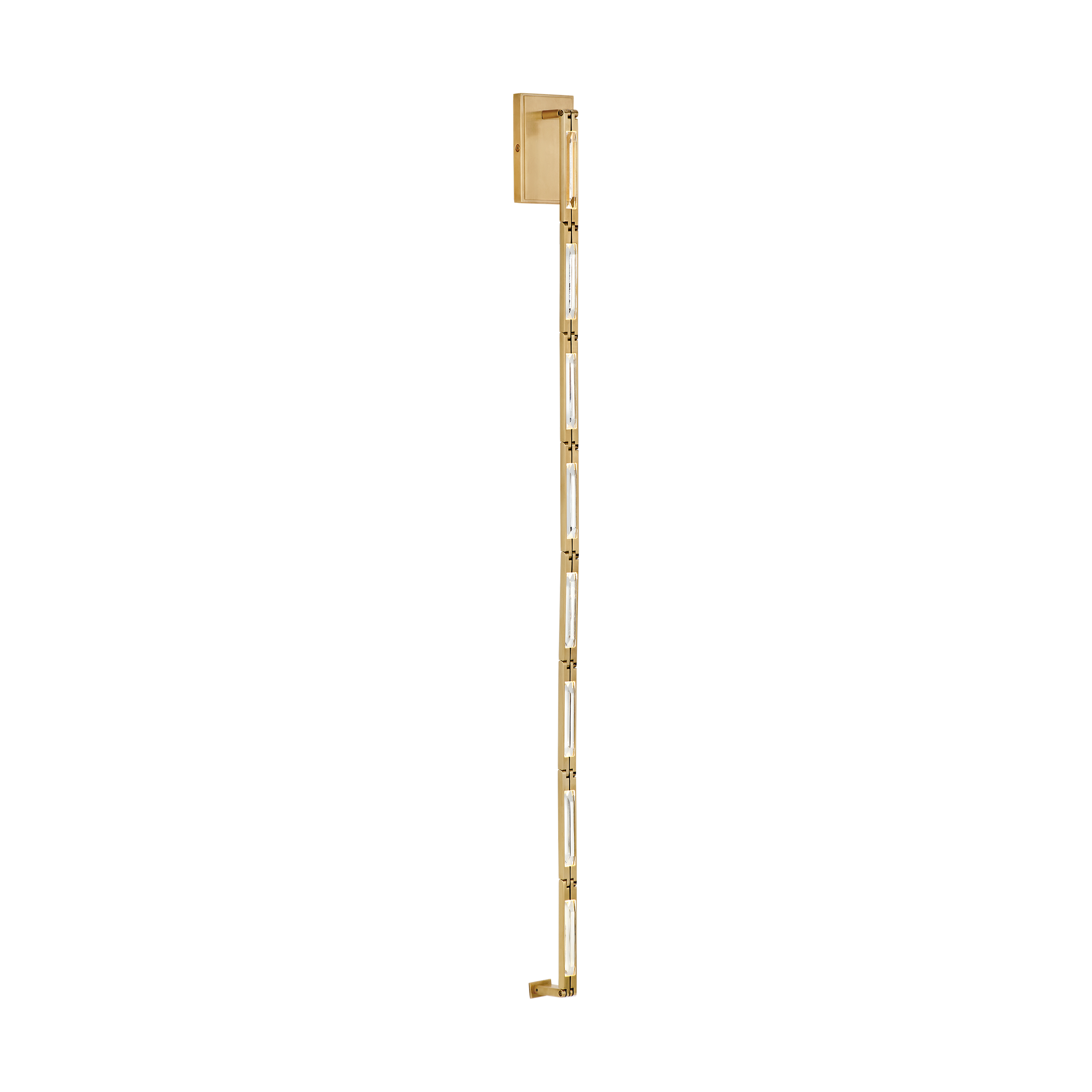 Catena 41 Sconce hand rubbed antique brass 2700K 90 CRI