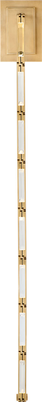 Catena 41 Sconce hand rubbed antique brass 2700K 90 CRI