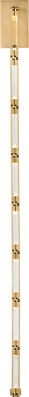 Catena 41 Sconce hand rubbed antique brass 2700K 90 CRI