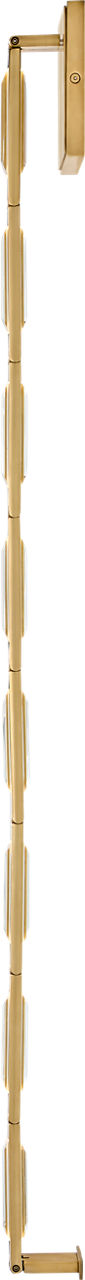 Catena 41 Sconce hand rubbed antique brass 2700K 90 CRI