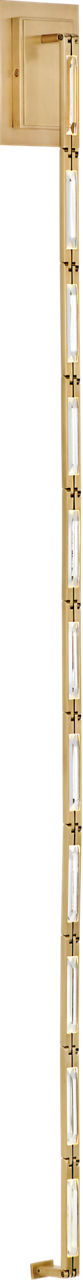 Catena 57 Sconce hand rubbed antique brass 2700K 90 CRI