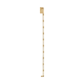 Catena 57 Sconce hand rubbed antique brass 2700K 90 CRI