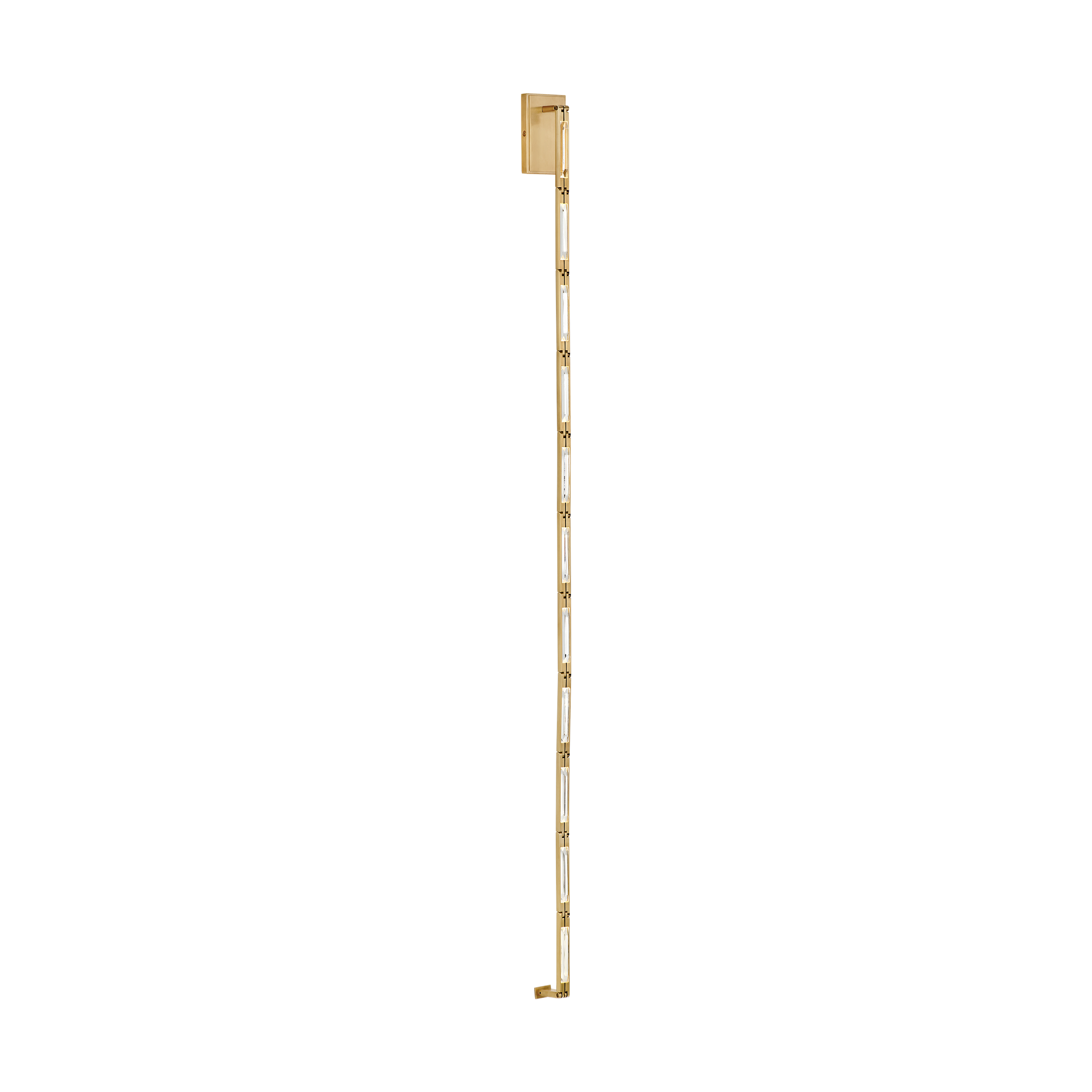 Catena 57 Sconce hand rubbed antique brass 2700K 90 CRI
