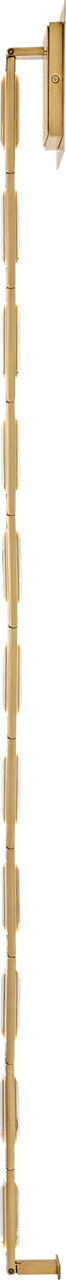 Catena 57 Sconce hand rubbed antique brass 2700K 90 CRI