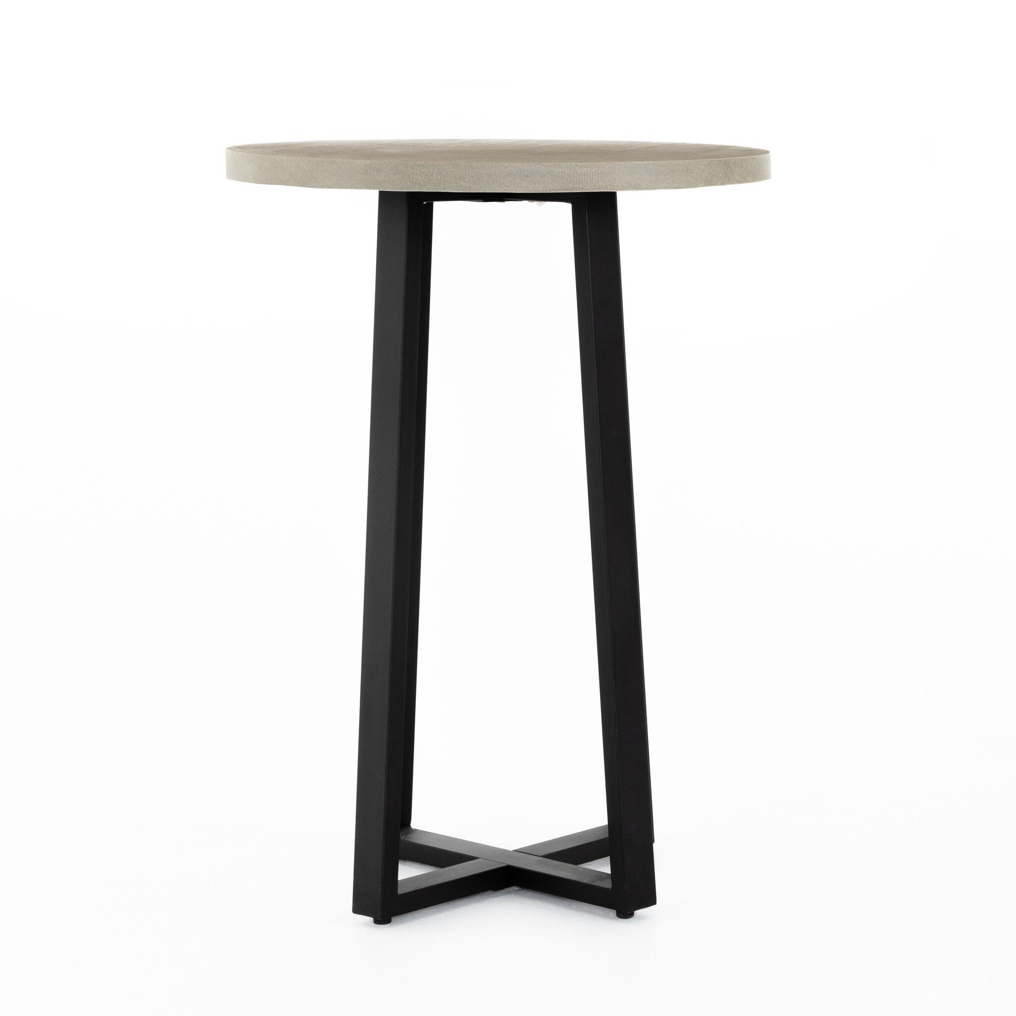 Cyrus Outdoor Bar + Counter Table - Light Grey
