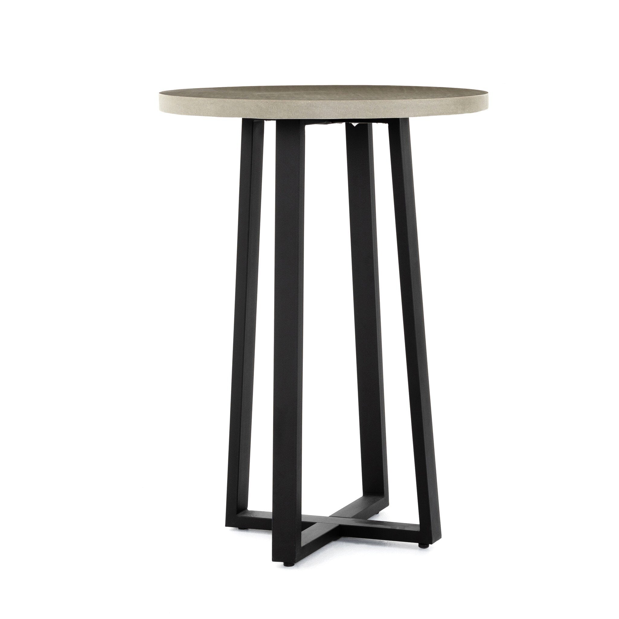 Cyrus Outdoor Bar + Counter Table - Light Grey