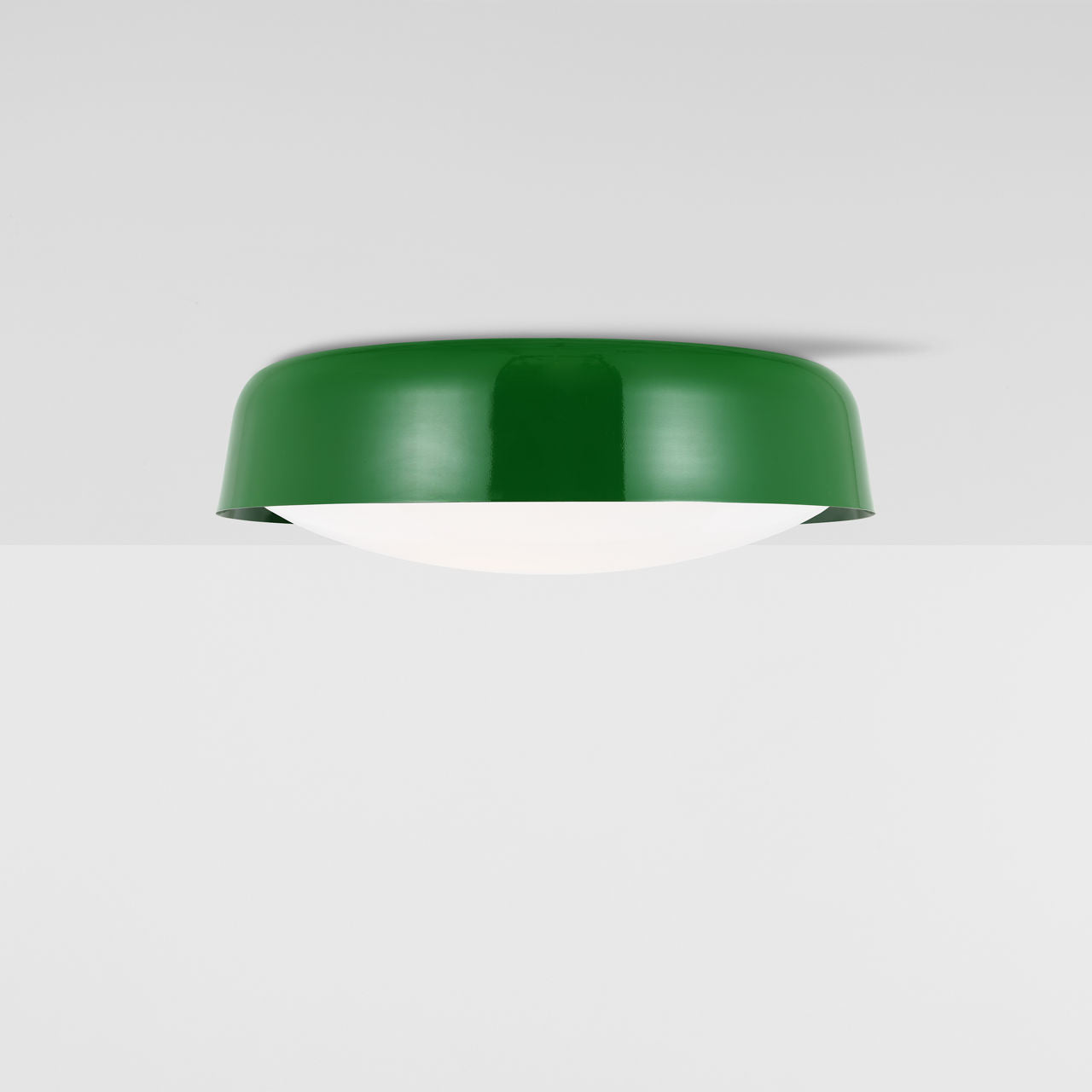 Draper Large Flush Mount Green