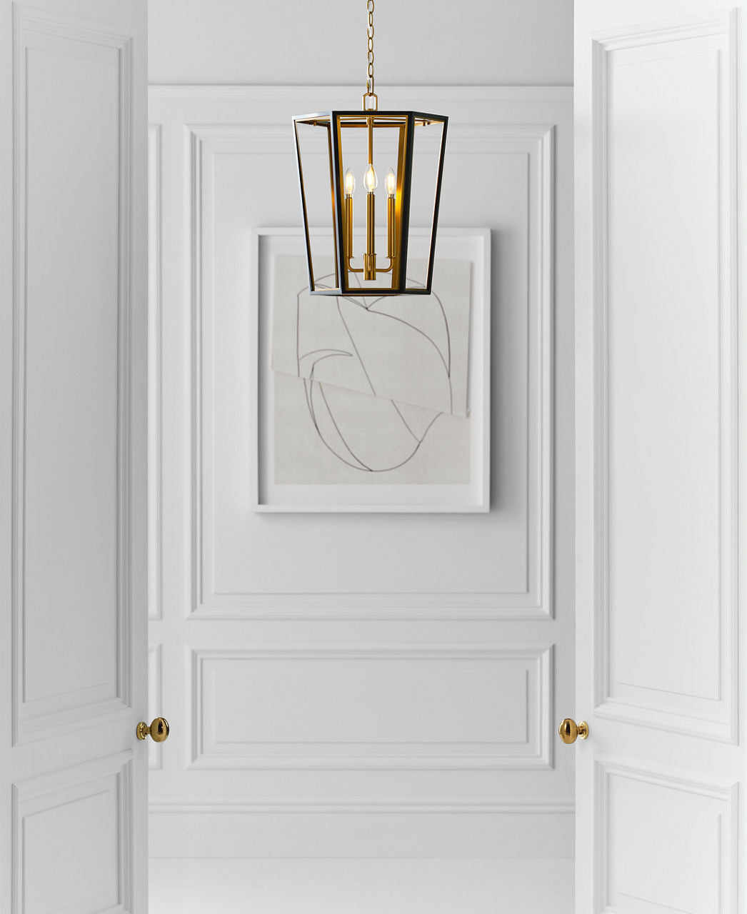 Curt Small Lantern Midnight Black