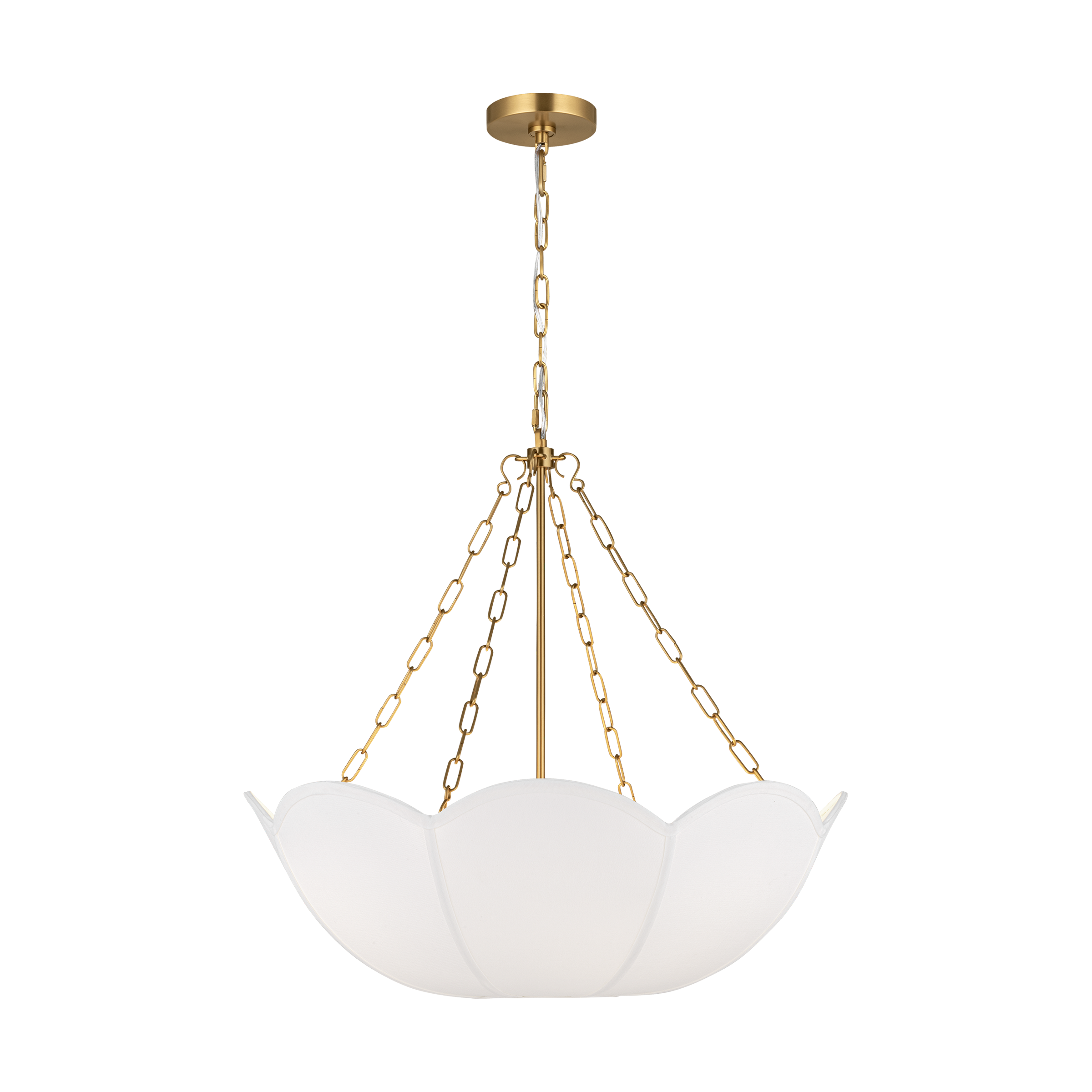 Stassi Small Chandelier Burnished Brass