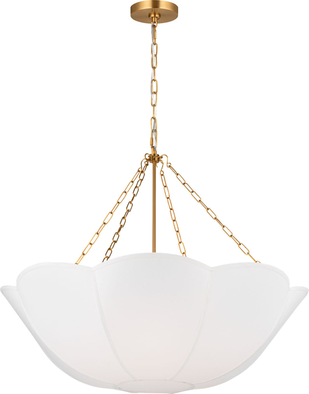 Stassi Medium Chandelier Burnished Brass