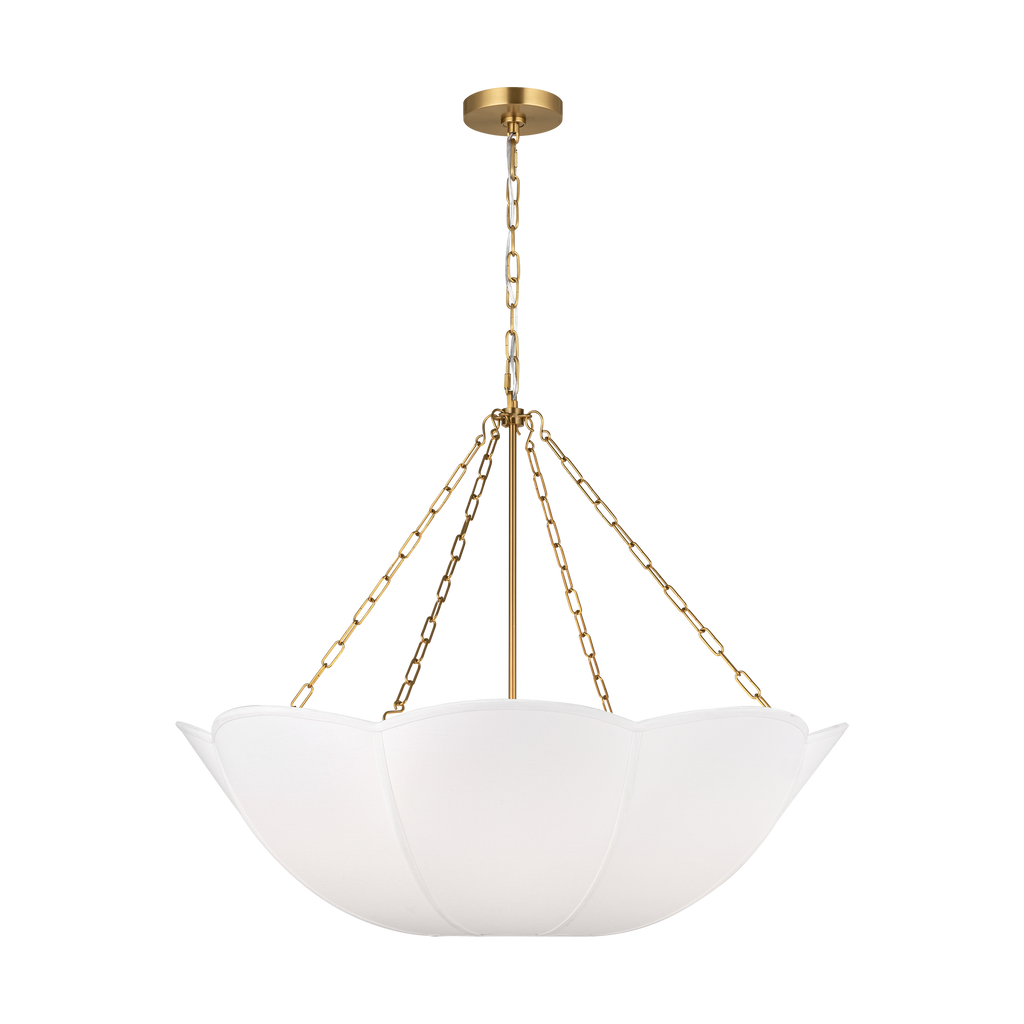 Stassi Medium Chandelier Burnished Brass