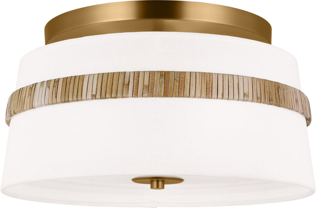 Cordtlandt Small Semi-Flush Mount Rattan