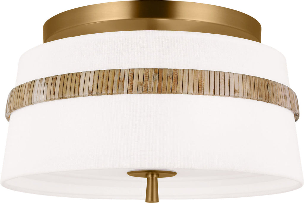 Cordtlandt Small Semi-Flush Mount Rattan