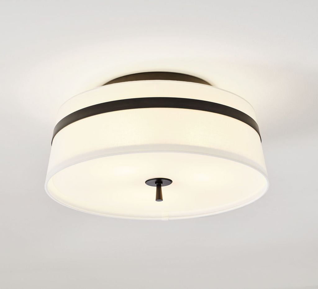 Cordtlandt Large Semi-Flush Mount Aged Iron