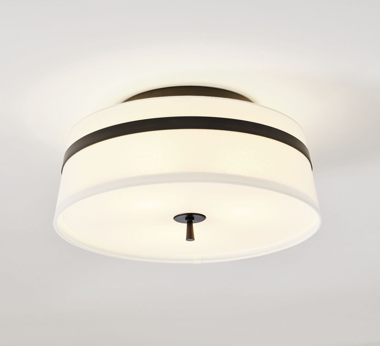 Cordtlandt Large Semi-Flush Mount Aged Iron