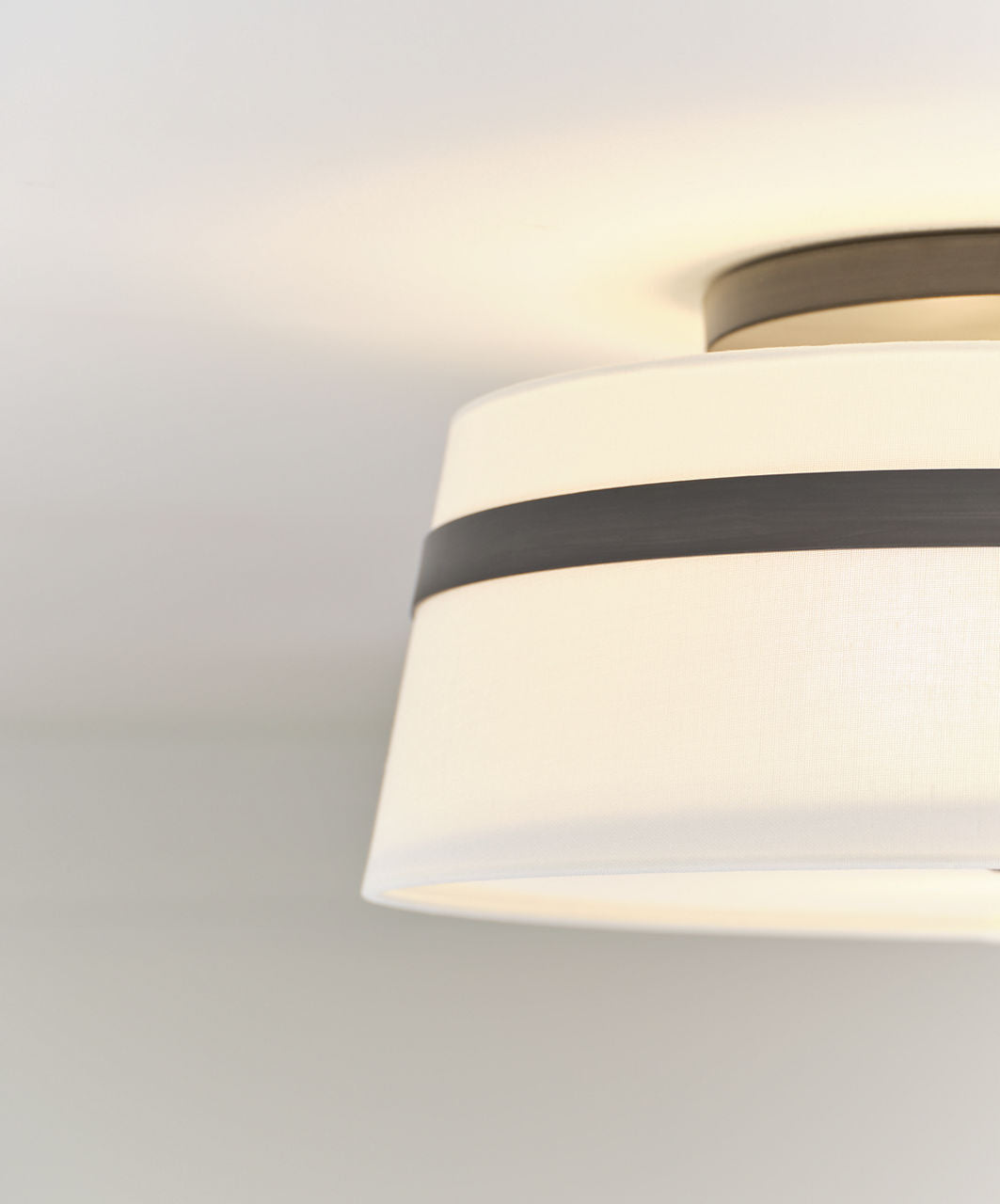 Cordtlandt Large Semi-Flush Mount Aged Iron