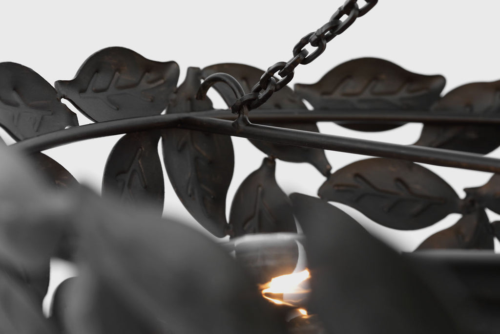 Kelan Semi Flush Mount Aged Iron