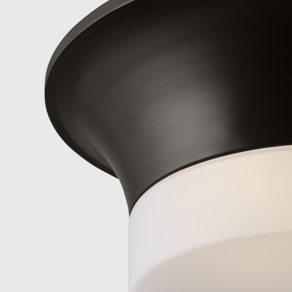 Sina Medium Flush Mount Aged Iron