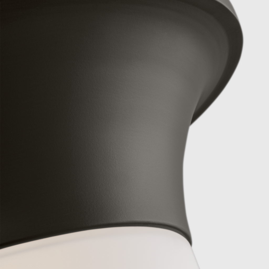 Sina Medium Flush Mount Aged Iron